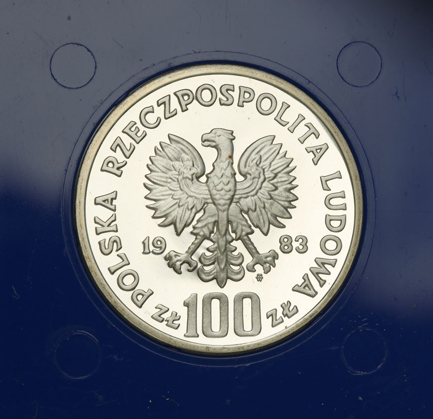 PRL. 100 złotych 1983 Niedźwiedź